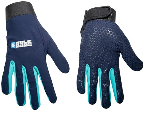 BYTE HUD HOCKEY HANDSKE MARINBLÅ TEAL (MEDIUM)