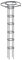 Zankie Garden Trellis for Climbing Plants and Flowers,climbing plant support umbrella- Vine Supports Plant Tower for Climbing Vines and Flowers Stands,Plants Support Structure Garden Decoration