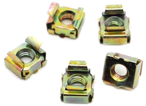 Écrou à cage flottant à écrou carré M4-m10, Type 2, M8 5 pièces