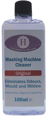 Detergente per lavatrice, elimina odori, muffa e muffa, senza alcool, vegano (senza profumo)