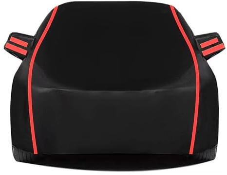 Bache Voiture Hiver, Accessoire pour Chevrolet Camaro Convertible, Extérieur Housse Voiture Étanche Couverture Imperméable Complète Protection UV Pluie auto28