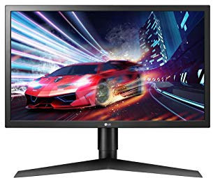 LG Ultragear 24GL650-B, Moniteur Gaming TN FHD 24'' (1920x1080, 144Hz, 1ms, Radeon FreeSync, Ajustable Hauteur), Noir