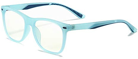 Ototon - Occhiali anti luce blu per bambini, anti fatica, filtro UV, montatura ultra leggera, TR90, per bambini, schermo per gaming, tablet