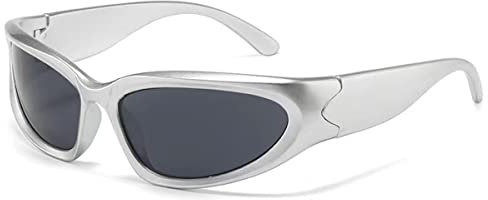 Schutzbrille Sonnenbrille, Fahrradbrille, Sport Sonnenbrille, Schutz Sportbrille, Radsportbrille, UV-Schutz Winddichte Staubdichte Outdoor-Sportbrille Radfahren Sonnenbrille Ski Schutzbrille, UV400