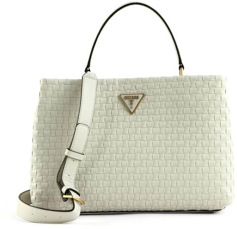 GUESS Lisbet Woven Handbag Stone