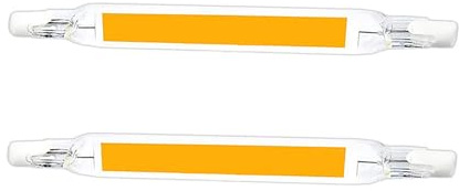 Viitech 2 Pack R7S LED Bulb, 118MM 10W Warm White 2700K COB Non-Dimmable LED Light Bulb Linear Light Bulb, LEDs Halogen Bulbs Replacement Energy Saving for Ceiling Floodlight Lamp Wall Lamp