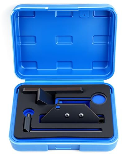 Jellybibo 1.2 GDI Engine Timing Tool Kit Compatible with PSA Peugeot Citroën Vauxhall Petrol Opel PureTech EB2 DS, with 4 Pcs Camshaft Tool & Tensioning Locking Tool
