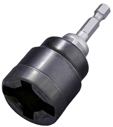 Adaptateur de cric stabilisateur pour camping-car, adaptateur de cric à ciseaux, accessoires de fixation de changement d'outil de conversion résistant à la rouille, composant de levage résilient, aide