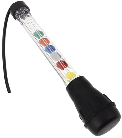 CONGARTENO Tester Idrometro Elettroidraulico per Batterie Auto, Misuratore di Densità Portatile Campionamento Rapido a Ventosa, Strumento di Diagnostica per Elettroliti Batterie Veicoli