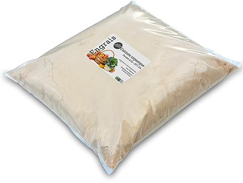 Agro Sens Poudre d'os, Engrais Naturel phosphore et Calcium. Sac 15 kg