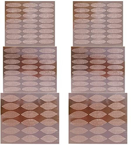 264 Stück Schlupflider Stripes,Schlupflid Tape Streifen Hautfarbe,Augenlid Stripes Unsichtbare Doppelte Schlupflider Augenlid Lifting Ohne OP,Unsichtbar und Wasserfest Doppelte Augenlid-Drei Stile