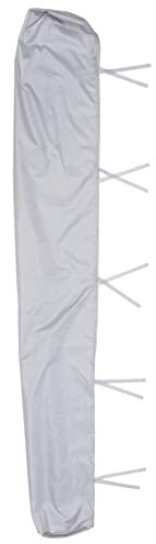 Auvent D'extérieur En Tissu Oxford Gris 3m Pour De Terrasse