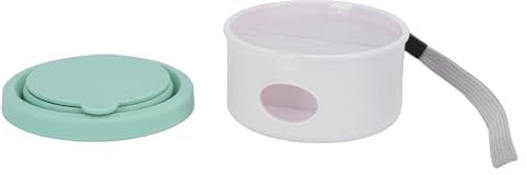 Yctze Cuenco de Agua para Perros, Cuenco para Perros, para Mascotas, Plato de Riego Portátil para Mascotas, Cuencos de Viaje para Acampar y Caminar (Azul Claro)