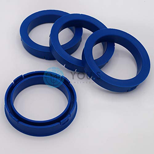 4 x ZENTRIERRINGE DISTANZRING für ALUFELGEN S44 73,1-57,1 mm CMS, DBV, Proline Wheels, Schmidt Revolution