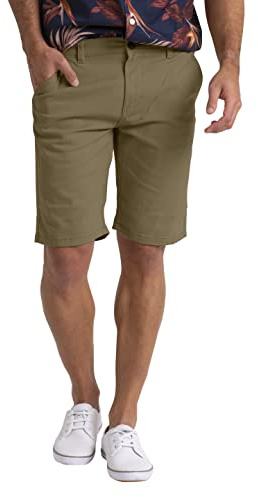 westAce Mens Chino Shorts Smart Casual Slim Fit Stretch Cotton Classic Flexible Relaxed Golf Summer Beach Half Pant All Waist Size