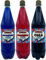 TOPPDOGZ Slush Snow Cone Syrup 3 x 1 Litre Blue Raspberry, Strawberry & Cola slushie slushy