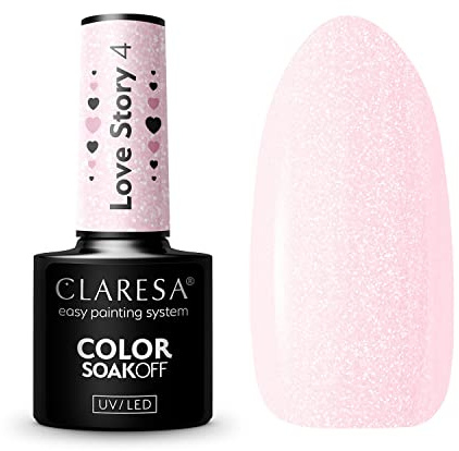 04 Love Story UV Nagellack 5 ml Claresa