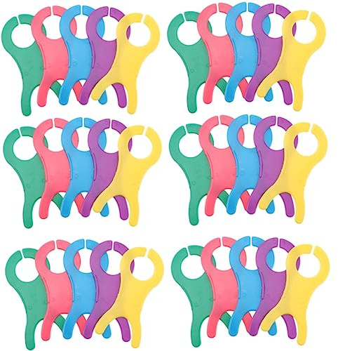 EXCEART Bobines De Fil Poisson 40 Pièces Planche À Enrouler Pour Tricot Et Crochet Organisateur De Fil À Coudre Accessoires Loisirs Créatifs