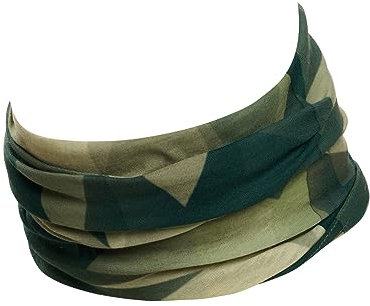Hilltop Multifunktionstuch, Halstuch Herren, Schlauchschal Damen, Schlauchtuch, Bandana mit vernähten Saumkanten, M.Tuch:Männeken