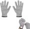 OUDQFCJ 1 Pares Guantes Anticortes para niños Nivel Guante Resistente a Cortes Guantes de Cocina Seguridad Nivel 5 Protección Guantes de Protección y Anticorte Guantes de Malla para Carnicero（XS）