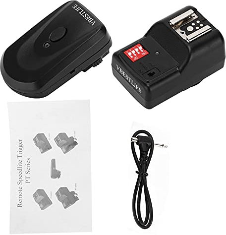 PT-16GY Disparador de Flash Remoto Inalámbrico, Fácil de Transportar Disparador de Flash Speedlite Portátil de 16 Canales 433MHz para una Luz de Relleno Conveniente