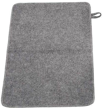 Sauna Hat, Sauna Blanket Felt Sauna Cusion Water Absorption SPA Heat Insulation Mat Sauna Accessories for Sauna Bath House Shower Room