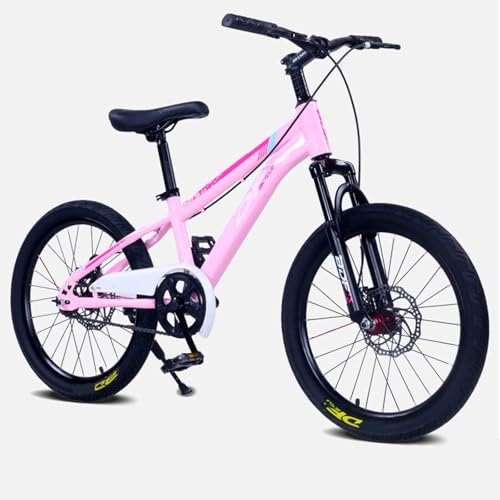 Mountain Bike per Bambini 22 Pollici 20 Pollici Doppio Freno a Disco Adatta per Ragazzi e Ragazze Bicicletta per Bambini D,22 inches