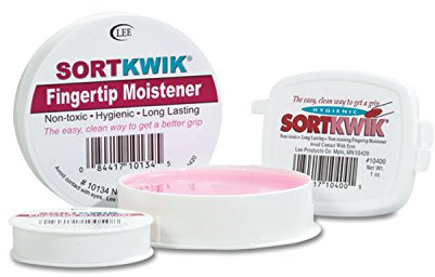 Lee 10050 Sortkwik Humidificateur pour Doigts 3/8 Ounce, Rose, 1 Paquet