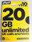 Giffgaff Dreifach-SIM-Karte