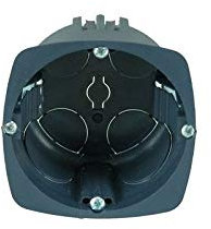 Eur'Ohm - Boîte d'encastrement multi-supports XL Ultra - 1 poste - Prof. 50 mm - Diam. 67 mm