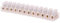 Terminal Block, Electrical Block Connector, 12 Position Wire Terminal Strip (15Amp, 3Pack)