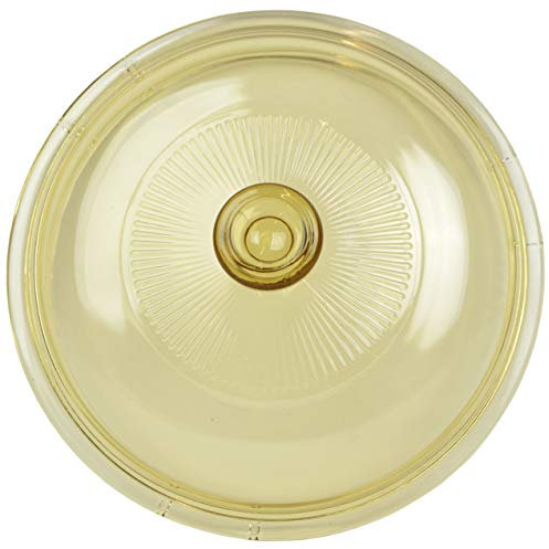 Visions 1.5 Quart Amber Glass Lid Cover