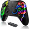 EasySMX PS3 Controller, 2.4G Wireless PC Gamepad, einstellbare LED, Turbo, Vier programmierbare Tasten zur Unterstützung von PS3 / OTG-Funktionen für Android Tablets/PC/TV, TV Box