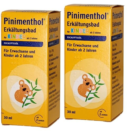 Pinimenthol Erkältungsbad für Kinder I 2x30 ml im Sparset I plus PharmaPerle giveaway