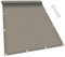 Sonnensegel Balkon 1.5 x 2.2 m, Wasserdicht 98% UV Schutz Sonnensegel Sonnenschutz inkl Befestigungsseile für Garten Terrasse, Taupe
