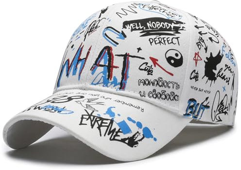 Casquettes de Baseball pour Homme et Femme 100% Coton Casquette de Baseball de Sport décontractée Casquette de sécurité Style Baseball avec Coque Rigide en ABS Respirante