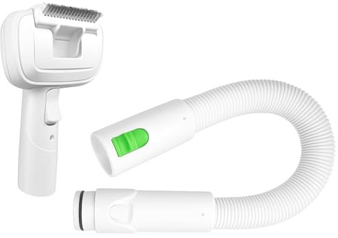 Kit Tubo con Spazzola PetPro per Folletto VK7 – Con 3 Testine, Adattatore e Tubo Estensibile – Ideale per Rimuovere Peli di Animali