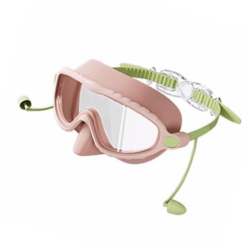 amangul Kinder Schwimmen Schutzbrillen Weite Aussicht Schwimmbrillen Für Boy Girl Teen Teen 3-16 Frösche Resistente Kinder Schwimmen Mit Ohrstöpsel Schwimmmaske Für Jungen Und Mädchen Schwimmen