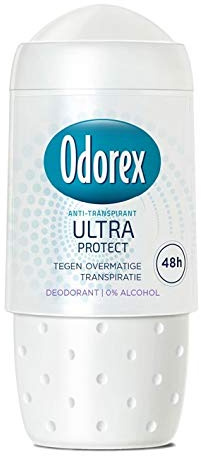 6 x Odorex WOMEN Deodorant Roll-on Antitranspirant - Ultra Protect - 50 ml