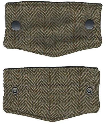 Walker and Hawkes - Rabat-tempête - Homme - pour Veste en Tweed - équitation/Chasse/Campagne - Sauge Clair - Taille Unique