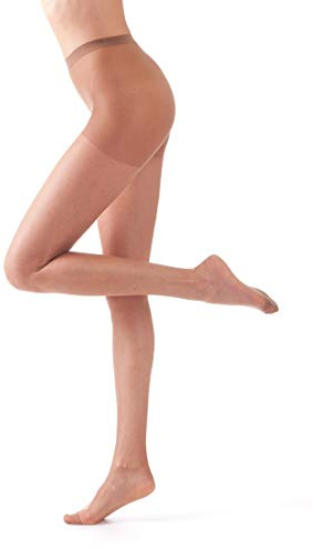 Leo Corsetteria Pack, Confezione di 3 paia Collant 20 Den elasticizzato opaco Taglia 4 - L Visone