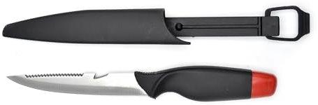 Coltello da Pesca con Lama da Sfilettamento in Acciaio Inossidabile con Custodia Rigida - Ideale Slatwater e Frashwater