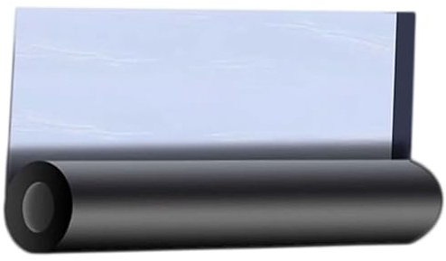 Cinta Bituminosa, Tela Asfaltica Autoadhesiva, Cinta de Butilo, Cinta Adhesiva Impermeable, Cinta Selladora Impermeable para Tejados para Goteras en Techos, Grietas Superficiales(0.5x1m)