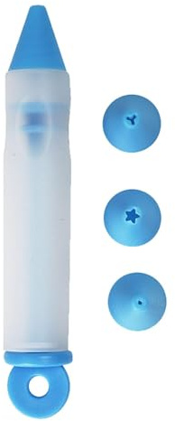 Penna Per Glassa - Siringa Per Decorare Torte In Silicone, Strumento Per Disegnare Scritte Su Marmellata Di Cioccolato, Strumenti Per Decorare Torte Alla Crema, Penna Per Scrivere, Ugello Per Sacchett