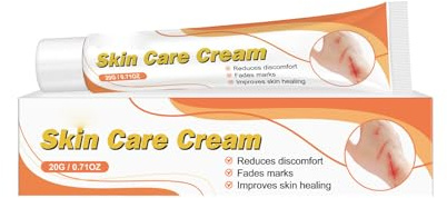 Crema de cicatriz，Crema eliminación de cicatrices，CremE cuidado la piel，Atenúa Rojenamientos y Desmanjes，para Chéloides, Quemaduras, Lesiones y Cigarritas Cesariana，20g