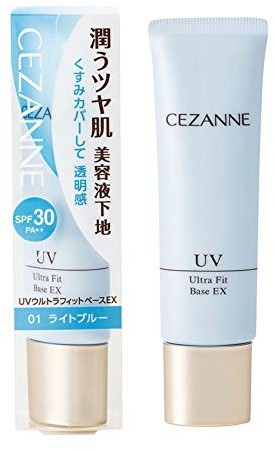 Cezanne UV Ultra Fit Base EX ‐ 30g ‐ 01 Azzurro