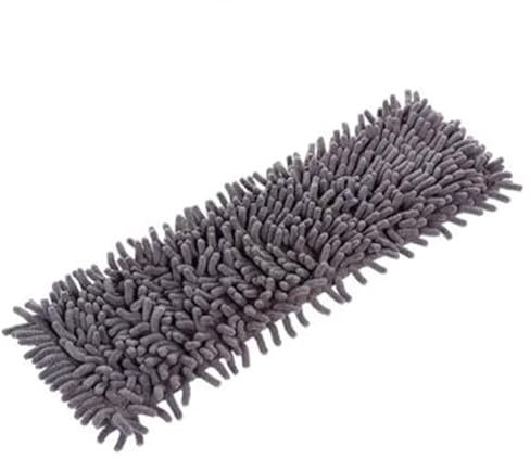 B Basic & Co - Serpillière pour Balai Chenille Ménager 46cm Gris