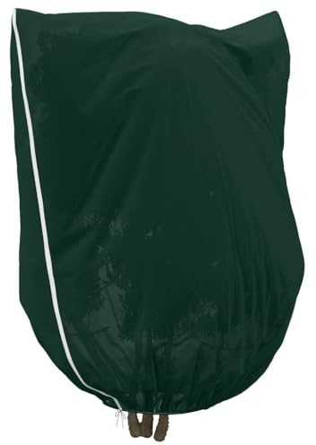 vidaXL Frostskyddsväxtfleeceskydd grön 2,4 x 2 m fleecetyg, trädgårdsfleece, växtskydd, skydd för utomhusbruk, rustik skylt, naturfilt, frostskydd