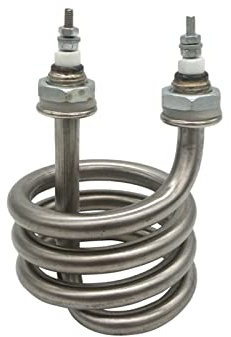 Calentador Eléctrico De Varilla Caliente, Elemento Calefactor De Destilador De Agua Eléctrico De 220 V-380 V, Tubo Calefactor De Inmersión De 2,5 KW, 3 KW Y 4,5 KW.(380V,2500W 80mm M16)