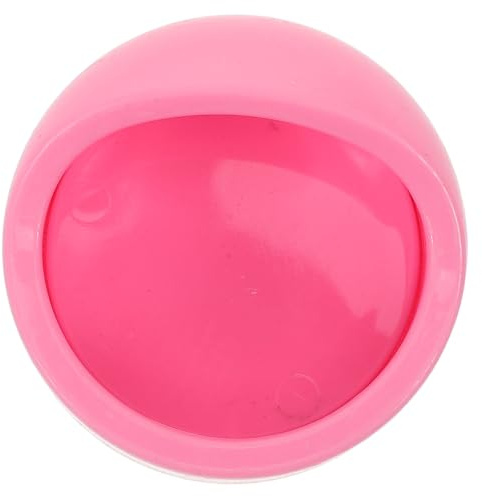 Kisangel Bol d'eau Rond en Plastique pour Hérisson et Rat, Facile à Nettoyer et Anti-Renversement, pour L'alimentation des Petits Animaux